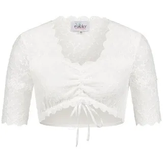 Nübler Dirndlbluse »Dirndlbluse kurzarm Nena«, beige