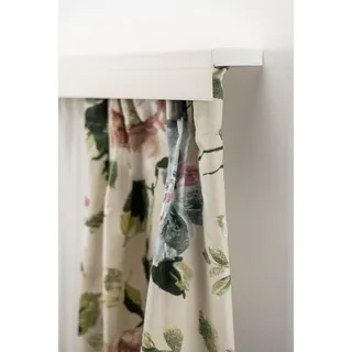 GARESA Gardinenschiene »Kunststoffschiene mit Blende« 3 läufig-läufig Wunschmaßlänge Deckenmontage, verlängerbar, einfache Montage, schlicht, weiß