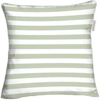 Tom Tailor Kissenbezug Stripes with a Kick 40 x 40 cm Grün