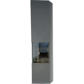 OTTO home Glasvitrine Onyx 30 x 27 x 140 cm Grau