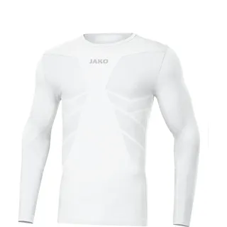 Jako Comfort 2.0 langarm Funktionsshirt weiß L