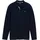 Basic Contrast Langarm-polo Sky Captain Blue S