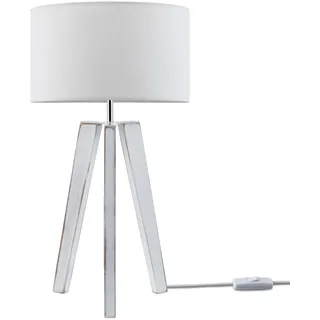 Paco Home Canvas uni Color Weiß