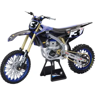 NewRay - Miniatur-Motorrad aus der Kollektion – Motocross Yamaha YZF 450 Star Racing E. Tomac Nr. 3 – reduziertes Modell aus druckgegossenem Metall – Spiele und Spielzeug für Klein und Alt – ab 3