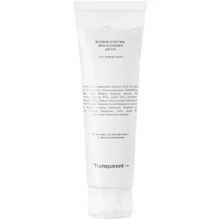 transparent lab Blemish Control Bha Cleanser 150 ml