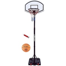 Bild »Hornet 260«, (Set, 3 St., Basketballständer mit Ball und Pumpe), mobil, höhenverstellbar bis 260 cm
