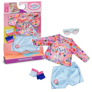 BABY BORN Fahrrad-Outfit Mehrfarbig (43cm)