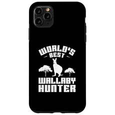 Hülle für iPhone 11 Pro Max Der weltbeste fantastische Wallaby-Jäger Ein Liebhaber der Wallaby-Jagd