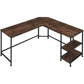 Tectake tectake® Schreibtisch Hamilton 138 x 138 x 75,5 cm