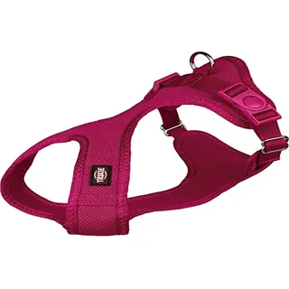 Trixie Soft Hundegeschirr, 28–40 cm x 15 mm, Fuchsia