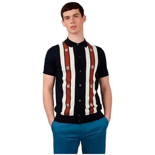Ben Sherman 66867 Kurzarm-poloshirt - Navy Blue - L