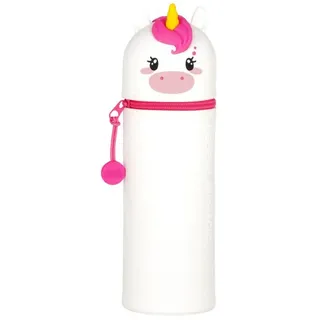Legami Federmäppchen 2-in-1 Unicorn, KA0012, Schlamperetui, aus Silikon / Kawaii - Einhorn