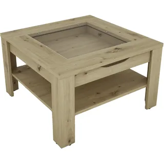 byLIVING Ralph Beige Eiche 67 x 43 x 67 cm