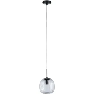 Paulmann Ruya 1-flg. 15 cm kugelförmig schwarz