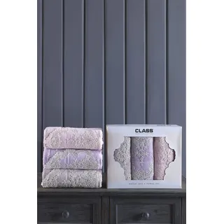 Questo Casa Badetuch-Set, 3-teilig, 16/1 Bambusspitze, 555 g/m2, 50 x 90 cm (jeweils), Mehrfarbig