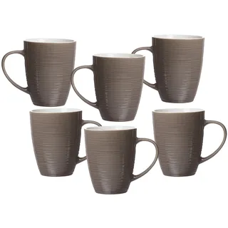 Ritzenhoff & Breker Kaffeebecher-Set Suomi 0,31 l Grau 6 St.