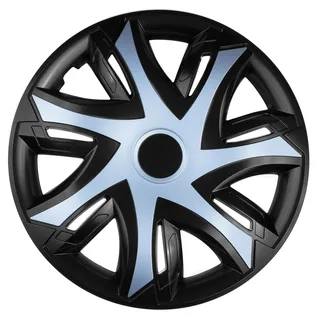 NRM Radzierblende N-Power azurblau/schwarz 15 Zoll 4er Set