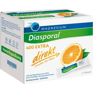 Diasporal Magnesium Diasporal 400 Extra direkt Granulat 100 St.