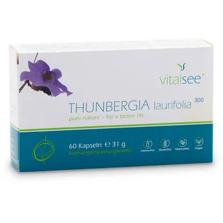 Vitalsee Thunbergia laurifolia 300 Extrakt Kapseln 60 St