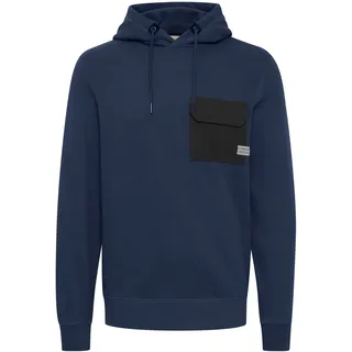 Kapuzenpullover 11 PROJECT "Hoodie PRPelo", Herren, Gr. M, blau (marineblaus), Obermaterial: 100% Baumwolle CO., Pullover Kapuzenpullover