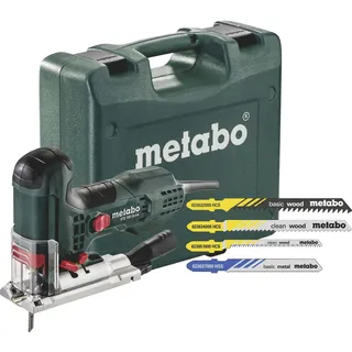 Metabo STE 100 Quick Set inkl. Kunststoffkoffer + 20 Stichsägeblätter