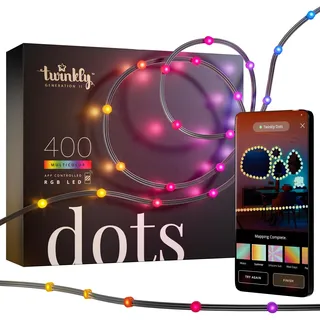 Twinkly Dots LED Lichterkette RGB 16 Mio. Farben