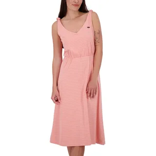 alife & kickin Damen MelinaAK Dress Sommerkleid Kleid, Peach, L