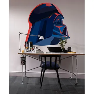 KOMAR Wandtattoo Star Wars Cover Up - Größe 125 x 125 cm", rund und selbstklebend,