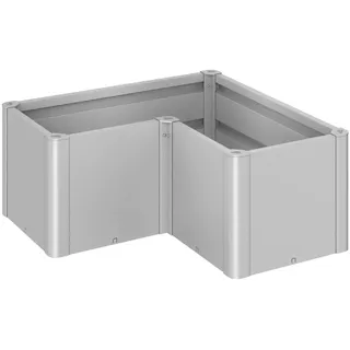 Biohort Belvedere MINI 102 x 102 x 45 cm Silber