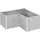 Belvedere MINI 102 x 102 x 45 cm Silber