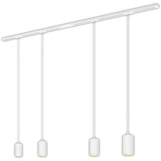 Briloner Schienensystem Rail 4x GU10 Pendel 1,5 m Weiß