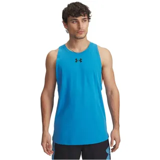 Under Armour Zone Tank ether blue black M