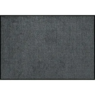 Erwin Müller Fußmatte Mainz, Schmutzfangmatte, Sauberlaufmatte uni anthrazit Größe 40x60 cm - rutschfest, pflegeleicht, für Fußbodenheizung geeignet (weitere Farben, Größen)