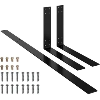 vidaXL Rückenlehne für Palettensofa Schwarz 110 cm Eisen - Schwarz