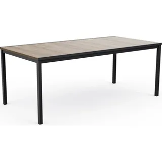 Keter 260574, Schwarz, Holz, Metall, Kunststoff, Rechteckige Form, 4 Bein(e), 8 Stück(e), 2000 mm - Schwarz