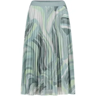 Plisseerock BETTY BARCLAY "Plisseerock mit Gummizug", Damen, Gr. 40, grün (mint, grün), Einsatz: 95% Polyester PES. 5% Elasthan EL., Röcke Plisseerock