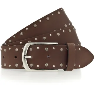 Mustang Damengürtel Leder 3,5 cm Braun 75