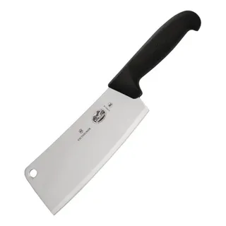 Victorinox Fibrox Hackmesser 18 cm Schwarz/Silber