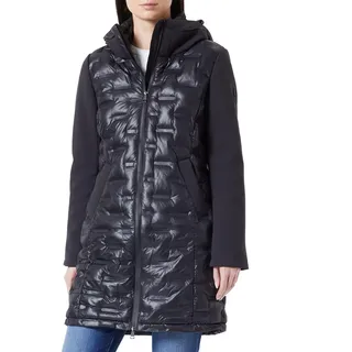 s.Oliver Damen Mantel Langarm, Schwarz, 34