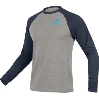 Endura One Clan Raglan Langarmshirt ink blue XS