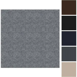 CUCOS Teppichfliesen Selbstklebende, 30x30 cm Teppichboden, Einfach Zuschneidbar, Weicher Teppich Fliesen für Wohnbereich, Büro und Küche – 10 Fliesen pro Box / 1 m2