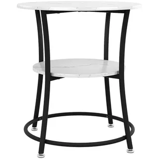 Vicco Quebec Marmor Weiß Kiefer 50 x 50 x 55 cm