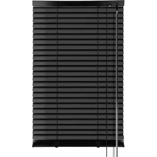 S SIENOC Aluminium Jalousie Schwarz B40xH130cm Venetian Blinds Jalousie ohne Bohren inkl. Klemmclips