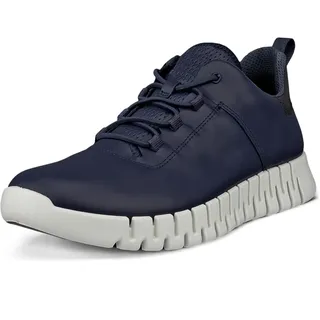 ECCO Gruuv Herren Schnürschuh blau 45