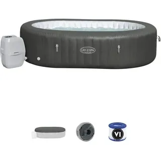Aufblasbarer Whirlpool BESTWAY Lay-Z-Spa Mauritius, Wifi, 180 Airjets, 270 x 180 x 71 cm, 5-7 Personen - Bunt