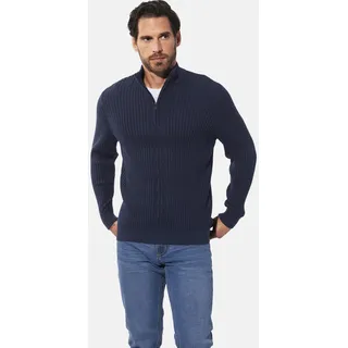 Troyer BABISTA "Pullover HERMENIO", Herren, Gr. M, blau (dunkelblau), Obermaterial: 100% Baumwolle CO., Pullover Troyer