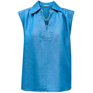 Salsa Jeans 21009425 Bluse - Light Wash - M