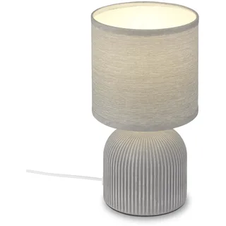 Briloner Tischlampe Grau