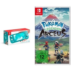 Nintendo Switch Lite, Standard, türkis-blau + Pokémon-Legenden: Arceus - [Nintendo Switch]