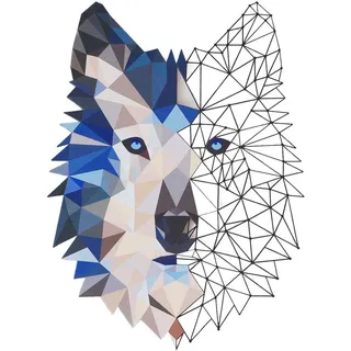 HANAH Home Stylish Decorative Metal Wall Accessory, 35 x 48 cm | 100% Steel, 1.2 mm Thick | Lightweight 0.7 kg | Perfect for Modern Home Decor & Art Display